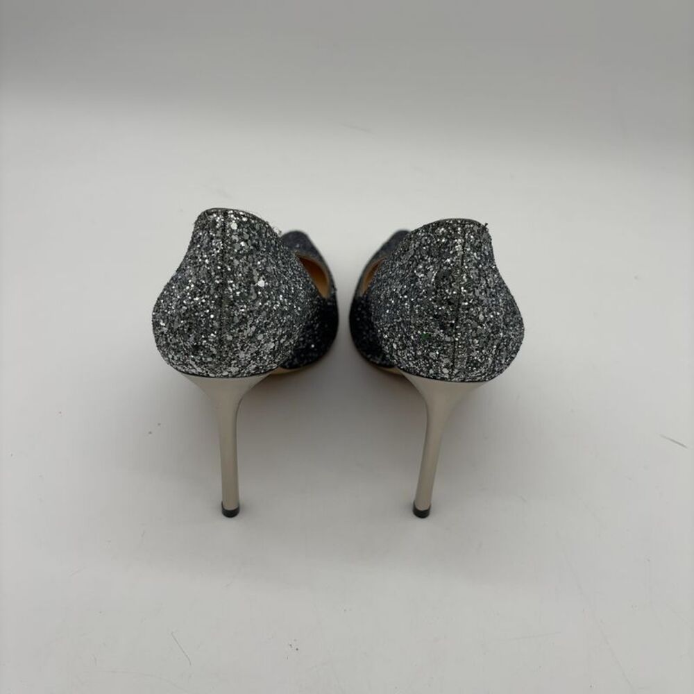 Jimmy Choo Glitter Heels Stiletto Pumps